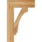 Ekena Millwork Imperial Block Rough Sawn Bracket, Western Red Cedar, 4"W x 16"D x 24"H BKT04X16X24IMP05RWR - alternate 3